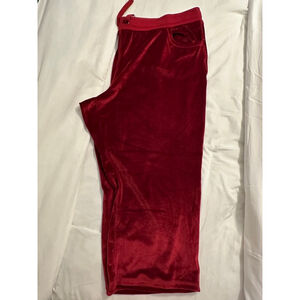 Cozy Pants 3X Red